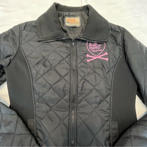 Quilted Motorcycle Riding Jacket - Picture 3 of 11